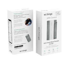 Tlakomer na pažu Withings Wi-Fi, BPM Connect, (WPM05-all-Inter) sivý/biely

 obrázok produktu 3 z 3