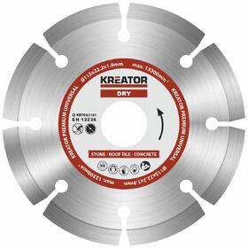 Kotúč diamantový Kreator KRT082101 (1ks) 

 obrázok produktu 1 z 1