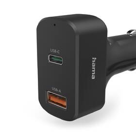 Nabíjačka do siete Hama USB-C do auta, Power Delivery, 5-20 V, 65 W, 1,5 m 

 obrázok produktu 2 z 2