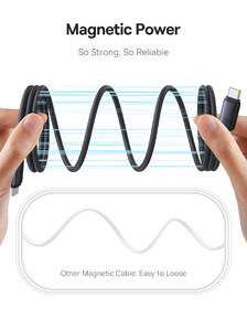 Kábel Baseus PicoGo magnetic USB-C/USB-C 1m 240W čierny

 obrázok produktu 4 z 9