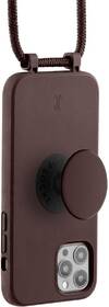 Kryt na mobil PopSockets Just Elegance na Apple iPhone 12/12 Pro hnedý

 obrázok produktu 2 z 4