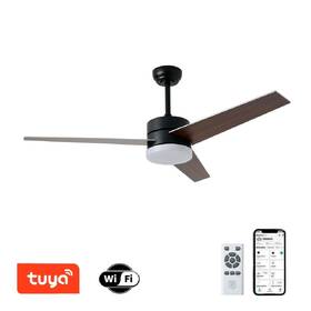 LED stropné svietidlo IMMAX NEO LITE VARIABLE SMART LED s ventilátorom, 24W, Wi-Fi, TUYA čierne/hnedé

 obrázok produktu 2 z 8