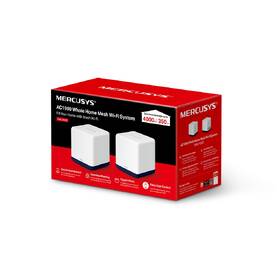 Kompletný Wi-Fi systém Mercusys Halo H50G (2 ks) biely

 obrázok produktu 9 z 9