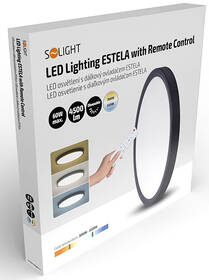 LED stropné svietidlo Solight Estela Black, 60W, 4500lm, 50cm, stmievateľné, diaľkové ovládanie čierne

 obrázok produktu 11 z 11