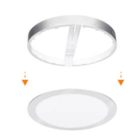 LED stropné svietidlo Solight WD242-S 18 W, 3CCT, priemer 22,5 cm strieborné

 obrázok produktu 3 z 8