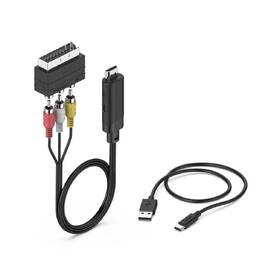 Kábel Hama AV-Konvertor, Scart/Cinch na HDMI, 1m, jednosmerný čierny

 obrázok produktu 1 z 1