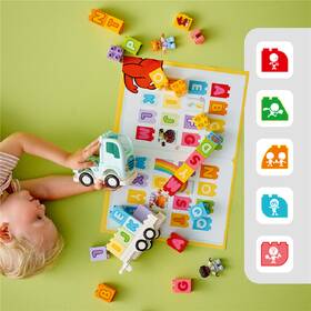 Stavebnica LEGO® DUPLO® 10421 Nákladiak s abecedou 

 obrázok produktu 6 z 8