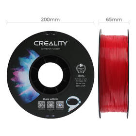 Tlačová struna (filament) Creality CR-PETG 1kg červený

 obrázok produktu 4 z 5