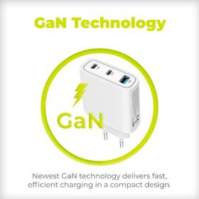 Nabíjačka do siete Mobile Origin 1x USB-A/2x USB-C GaN 40W biela

 obrázok produktu 7 z 11