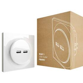Zásuvka Fibaro Walli USB zásuvka biela

 obrázok produktu 2 z 2