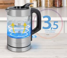Rýchlovarná kanvica Profi Cook WKS 1228  G 

 obrázok produktu 5 z 11