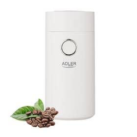 Mlynček na kávu Adler AD4446ws strieborný/biely

 obrázok produktu 7 z 11