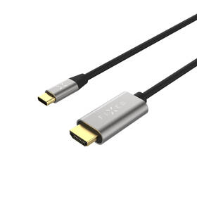 Kábel FIXED USB-C/HDMI 2.0 4K60Hz, 2m čierny/sivý

 obrázok produktu 2 z 10