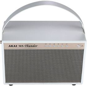 Prenosný reproduktor AKAI M5 Thunder biely

 obrázok produktu 1 z 3