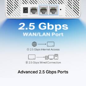 Kompletný Wi-Fi systém Mercusys Halo H37BE (2 ks) biely

 obrázok produktu 6 z 9