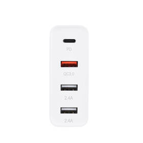 Nabíjačka do siete Solight 3x USB-A, 1x USB-C, 48W, QC3.0+PD biela

 obrázok produktu 1 z 2