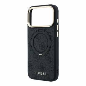 Kryt na mobil Guess PU 4G Ring Stand MagSafe na Apple iPhone 18 Pro Max čierny

 obrázok produktu 1 z 6