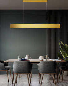 Závesné svietidlo IMMAX NEO MILANO 120 cm 40 W zlaté

 obrázok produktu 6 z 6