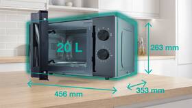 Mikrovlnná rúra Gorenje MO20E1B5 čierna

 obrázok produktu 8 z 9