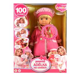 Bábika MaDe Adélka 62307 100 funkcí, 45 cm 

 obrázok produktu 5 z 5