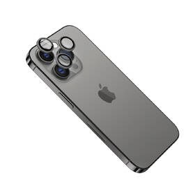 Ochranné sklo šošovky fotoaparátu FIXED Camera Glass na Apple iPhone 13 Pro/13 Pro Max sivé

 obrázok produktu 1 z 3