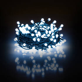 Vianočné osvetlenie RETLUX RXL 219, reťaz guličky, 100 LED, 10 m, studená biela 

 obrázok produktu 2 z 3