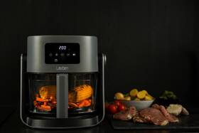 Fritéza teplovzdušná Lauben Glass&Grill Air Fryer 3in1 5500BG sivá

 obrázok produktu 18 z 19