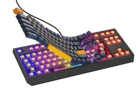 Klávesnica Genesis THOR 230, TKL, RGB, Outemu Panda, US layout, šedo-modrá, čierna 

 obrázok produktu 7 z 9