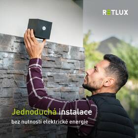 Svietidlo vonkajšie RETLUX solárny LED CW čierne

 obrázok produktu 3 z 9
