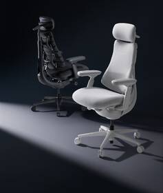 Ergonomická stolička LiberNovo Omni Pro Glacier, 48cm 

 obrázok produktu 8 z 19