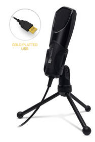 Mikrofón Connect IT YouMic, USB čierny

 obrázok produktu 4 z 6