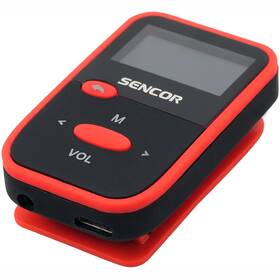 MP3 prehrávač Sencor SFP 4408 RD 8GB čierny/červený

 obrázok produktu 4 z 5