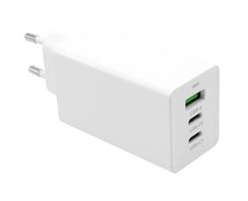 Nabíjačka do siete FIXED GaN USB, 2x USB-C PD, 65W biela

 obrázok produktu 1 z 10