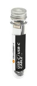 Kábel GoGEN USB-C / USB-C, 1m, opletený, skúmavka strieborný

 obrázok produktu 1 z 1