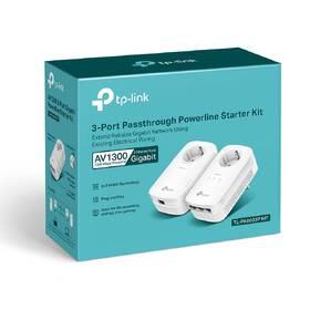 Sieťový rozvod LAN po 230V TP-Link TL-PA8033P KIT Powerline 

 obrázok produktu 2 z 2