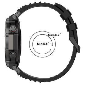 Remienok Amazfit Silikon pre Amazfit T-Rex Ultra modrý

 obrázok produktu 6 z 6