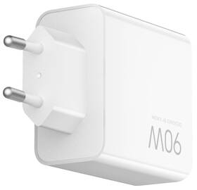 Nabíjačka do siete Xiaomi HyperCharge 90W, 2xUSB-C/1xUSB-A biela

 obrázok produktu 1 z 2