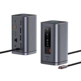 Dokovacia stanica Baseus Spacemate 11v1 RD-1, PD 100 W sivá

 obrázok produktu 1 z 1