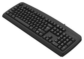 Klávesnica A4Tech KB-720, USB, CZ čierna

 obrázok produktu 2 z 8