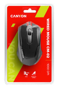 Myš Canyon CM-02 čierna

 obrázok produktu 3 z 3