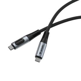 Kábel Verbatim Sync & Charge s displejem USB-C/USB-C 240W 1,2m čierny

 obrázok produktu 1 z 4