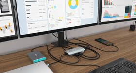Dokovacia stanica i-tec USB-C Metal Nano 3x Display Docking Station , PD 100 W 

 obrázok produktu 6 z 8