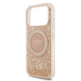 Kryt na mobil Guess IML Flowers Allover Strap MagSafe na Apple iPhone 17 Pro ružový

 obrázok produktu 4 z 7