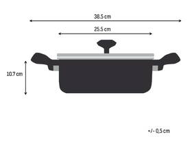 Kastról s pokrievkou Tefal E3067045, 24 cm nerez

 obrázok produktu 1 z 9