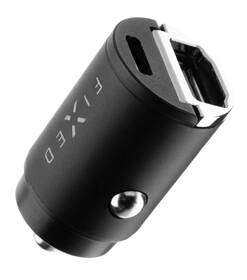 Adaptér do auta FIXED USB-C PD, USB QC 3.0, 30W čierny

 obrázok produktu 3 z 7