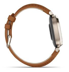 Inteligentné hodinky Garmin Lily 2 Classic - Cream Gold / Tan Leather Band 

 obrázok produktu 7 z 7