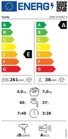 Práčka so sušičkou Candy GWD 474SB7-S biela

 obrázok produktu 1 z 6