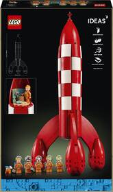Stavebnica LEGO® Ideas 21367 Tintin® a raketa na Měsíc 

 obrázok produktu 3 z 9