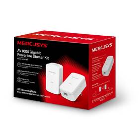 Sieťový rozvod LAN po 230V Mercusys MP500 KIT biely

 obrázok produktu 3 z 3