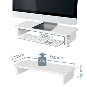 Podstavec pod monitor Leitz Ergo biely

 obrázok produktu 1 z 4